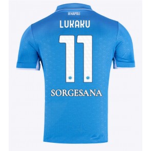 SSC Napoli Romelu Lukaku #11 Hemmatröja 2024-25 Kortärmad